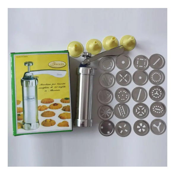 Machine à Biscuit Avec 20 Moules pro™